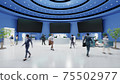 Futuristic exhibition 75502977