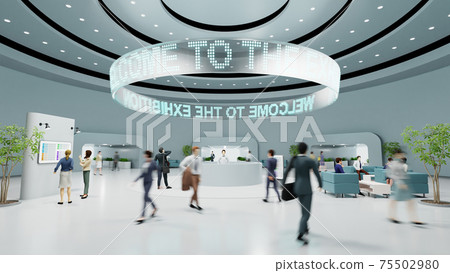 Futuristic exhibition 75502980