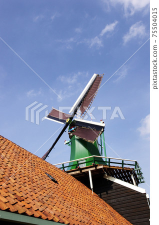 荷蘭Zaanse Schans風車 75504015