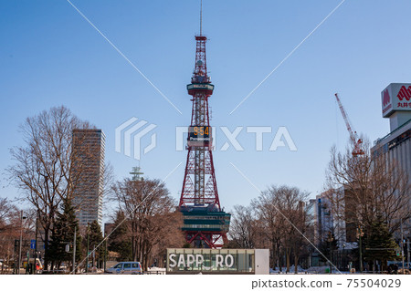 札幌電視塔城市景觀奧運馬拉松 札幌電視塔城市景觀奧運馬拉松 75504029