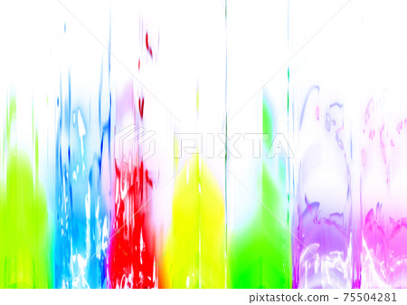 Abstract background with scattered colorful particles Abstract background with scattered colorful particles 75504281