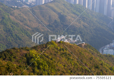 the hill and city at tko, hong kong 31 Dec 2006 75505121