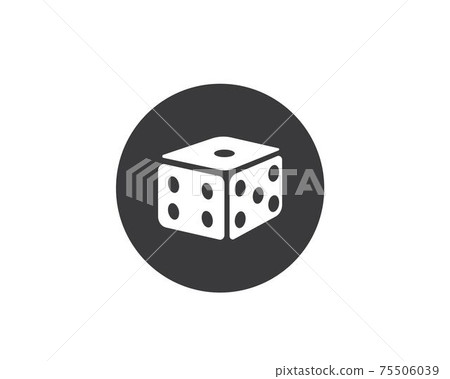 dice cubes icon vector illustration design dice cubes icon vector illustration design 75506039