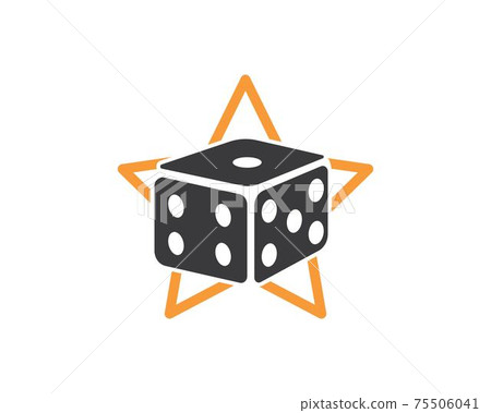dice cubes icon vector illustration design dice cubes icon vector illustration design 75506041