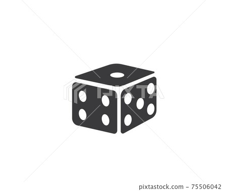 dice cubes icon vector illustration design 75506042