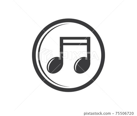 music note vector illustration icon music note vector illustration icon 75506720