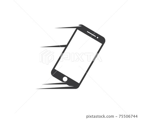 smartphone logo icon vector illustration design 75506744