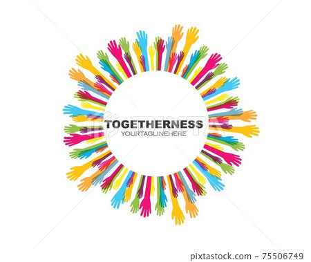 Hand care vector icon illustration design 75506749