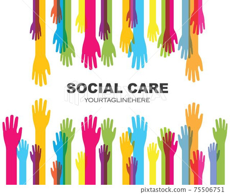Hand care vector icon illustration design 75506751