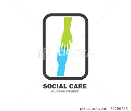 Hand care vector icon illustration design 75506755