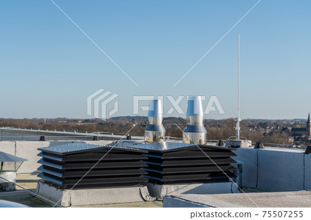 Chimney on the roof 75507255