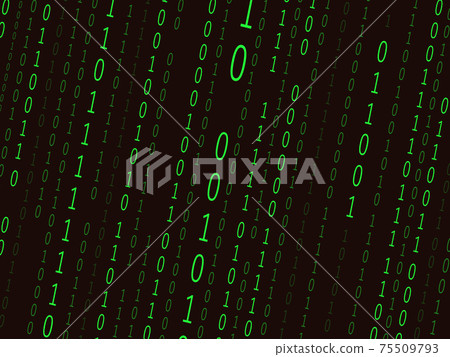 Binary code program binary background wallpaper... - Stock Illustration  [75509793] - PIXTA