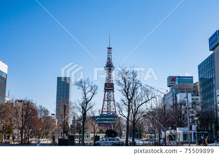 Sapporo TV Tower Urban Landscape Olympic Marathon Sapporo TV Tower Urban Landscape Olympic Marathon 75509899