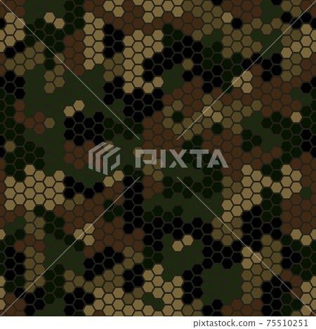 Abstract Vector Military Camouflage Background Seamless Pattern Abstract Vector Military Camouflage Background Seamless Pattern 75510251