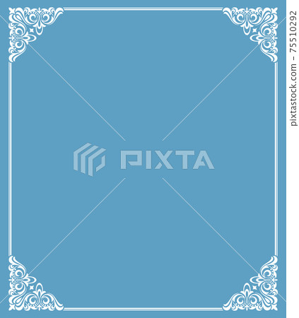 Decorative frame Elegant vector element for design Decorative frame Elegant vector element for design 75510292