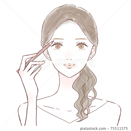 女人做眉毛 女人做眉毛 75511575