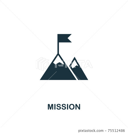 Mission icon. Premium style design from teamwork icon collection. UI and UX. Pixel perfect Mission icon for web design, apps, software, print usage. Mission icon. Premium style design from teamwork icon collection. UI and UX. Pixel perfect Mission icon for web design, apps, software, print usage. 75512486