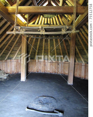 Inside of a pit dwelling / Toro Ruins (Shizuoka City, Shizuoka Prefecture) Inside of a pit dwelling / Toro Ruins (Shizuoka City, Shizuoka Prefecture) 75512758