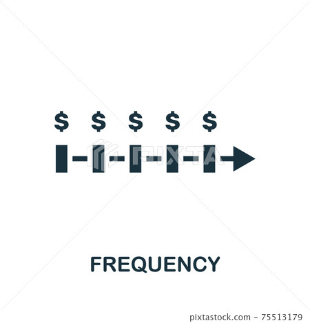 Frequency icon. Creative element design from... - Stock Illustration ...
