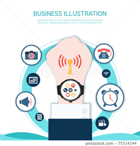 Various Business Flat Design09 75514144