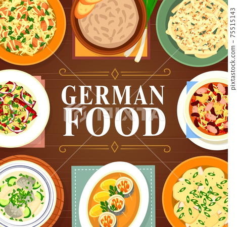 German cuisine food, Germany sauerkraut, sausages 75515143