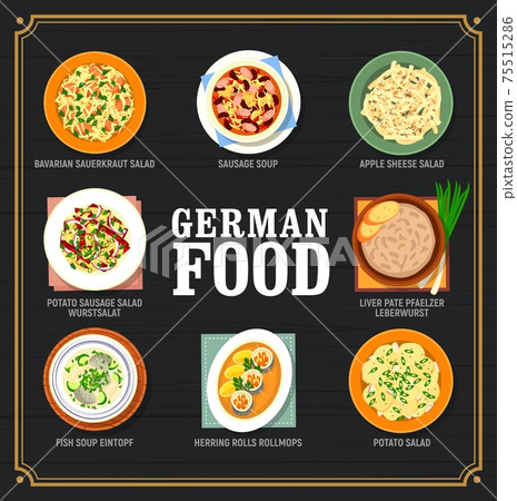German food and Germany cuisine dishes menu meals 75515286