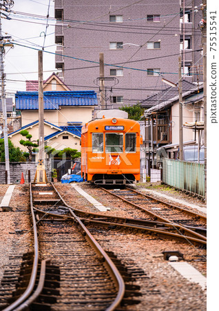 Matsuyama City, Dogo Onsen, hot springs, Ehime Prefecture tram Matsuyama City, Dogo Onsen, hot springs, Ehime Prefecture tram 75515541