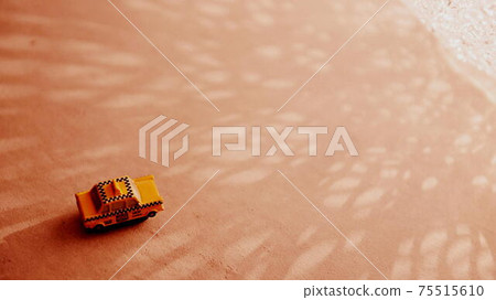 美麗的燈光和紐約出租車微型車 美麗的燈光和紐約出租車微型車 75515610