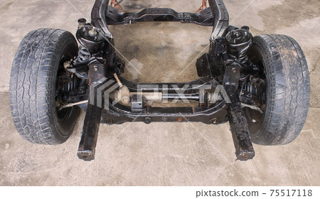 Car Chassis and Suspension System and Wheel Car Chassis and Suspension System and Wheel 75517118