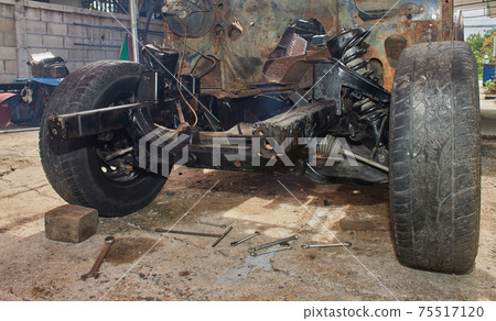 Front of Car Structure Include Chassis and Suspension System Front of Car Structure Include Chassis and Suspension System 75517120