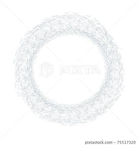 Grunge ring or circle, dust circle for you design. Stock Vector illustration isolated on white background. Grunge ring or circle, dust circle for you design. Stock Vector illustration isolated on white background. 75517320