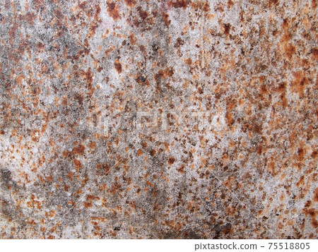 Zinc galvanized grunge metal texture 75518805