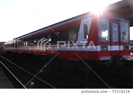 Kashima Railway one-man train 75519216