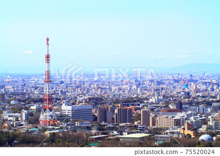 Scenery of Nagoya City, Higashiyama Tower and its surroundings 75520024