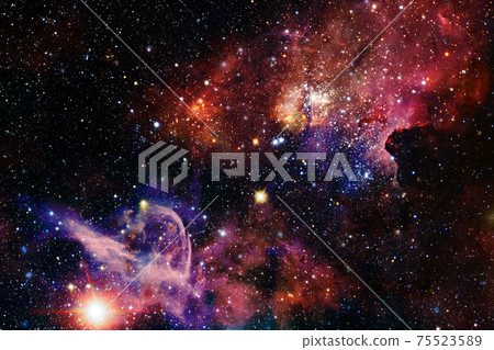Beautiful galaxy. Elements of this image furnished by NASA 75523589