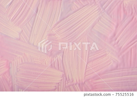 Abstract art background pink and lilac colors. Watercolor painting on canvas with strokes and splash. Acrylic artwork 75525516
