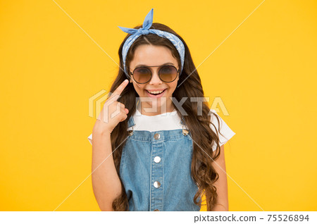 looking playful. happy childhood. joyful summer vacation. 75526894