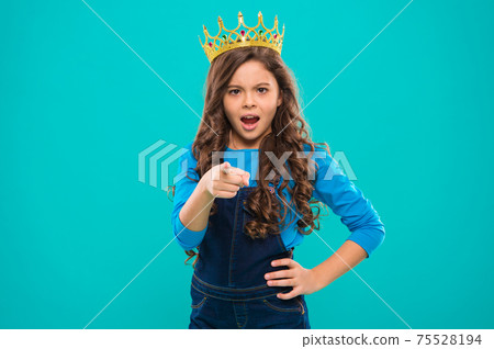 Not your princess. Kid wear golden crown symbol Not your princess. Kid wear golden crown symbol 75528194