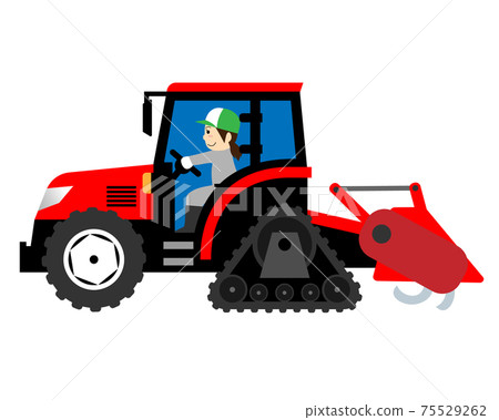 駕駛拖拉機的女人(履帶式) 駕駛拖拉機的女人(履帶式) 75529262