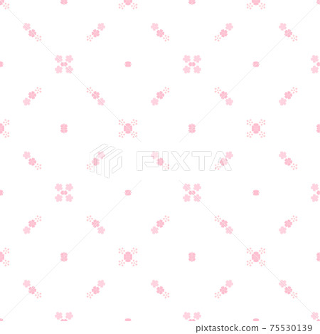 小櫻花可愛連續背景壁紙 小櫻花可愛連續背景壁紙 75530139