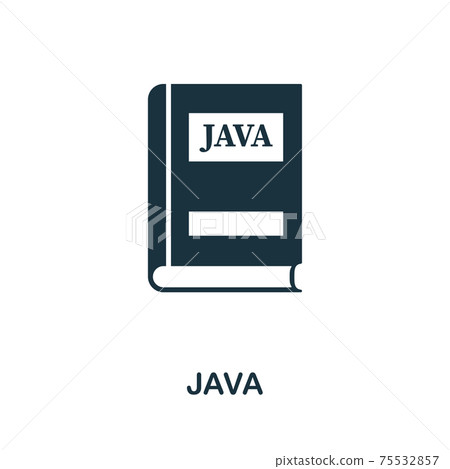 Java icon. Creative element design from... - Stock Illustration ...