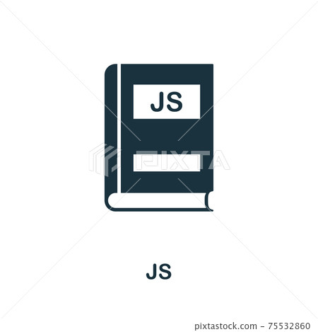 Js icon. Creative element design from... - Stock Illustration [75532860 ...