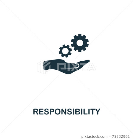 Responsibility icon. Premium style design from personality icon collection. Pixel perfect Responsibility icon for web design, apps, software, print usage Responsibility icon. Premium style design from personality icon collection. Pixel perfect Responsibility icon for web design, apps, software, print usage 75532961