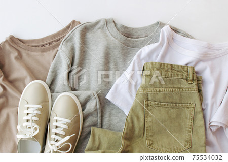 women's clothing and shoes in pastel shades women's clothing and shoes in pastel shades 75534032