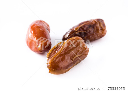 Dates isolated on white background 75535055