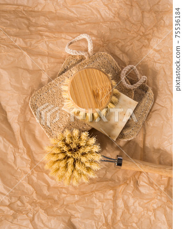 Zero waste dish washing kitchen home eco cleaning products 75536184