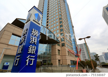 Yokohama Minato Mirai Scenery Bank of Yokohama Head Office Building 75538087