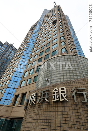 Yokohama Minato Mirai Scenery Bank of Yokohama Head Office Building 75538098