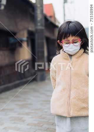 Child girl negative image Child girl negative image 75538994