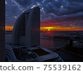Sunrise of Bay Bridge 75539162
